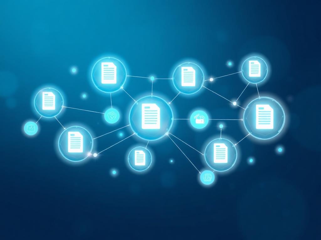 AI document workflow network
